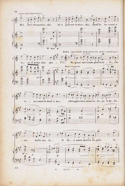 Lohengrin : grande opera romantica in tre atti / parole e musica di R. Wagner ; traduzione italiana dal testo originale tedesco di Salvatore De C. Marchesi