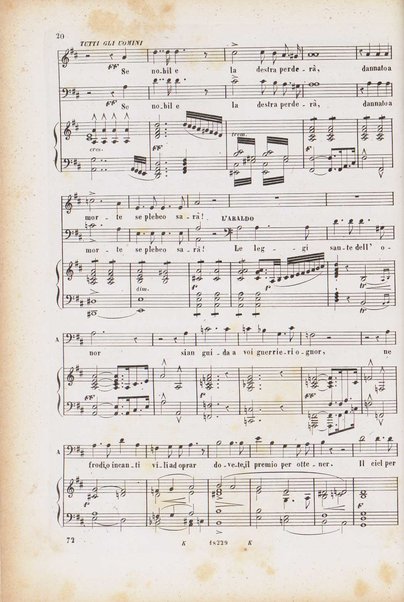 Lohengrin : grande opera romantica in tre atti / parole e musica di R. Wagner ; traduzione italiana dal testo originale tedesco di Salvatore De C. Marchesi