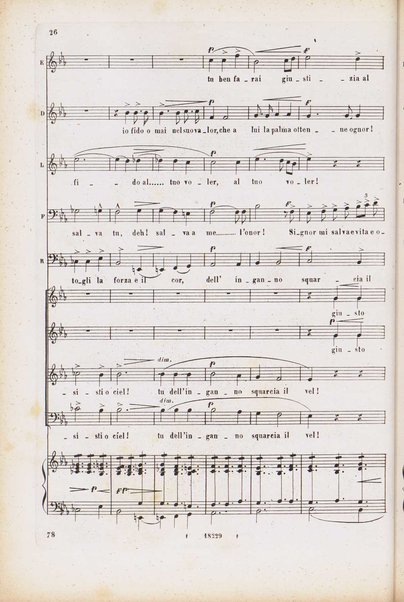 Lohengrin : grande opera romantica in tre atti / parole e musica di R. Wagner ; traduzione italiana dal testo originale tedesco di Salvatore De C. Marchesi