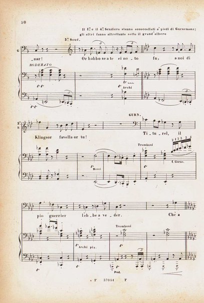 Parcival : dramma mistico in 3 atti / poesia e musica di Riccardo Wagner ; versione ritmica dal tedesco di A. Zanardini
