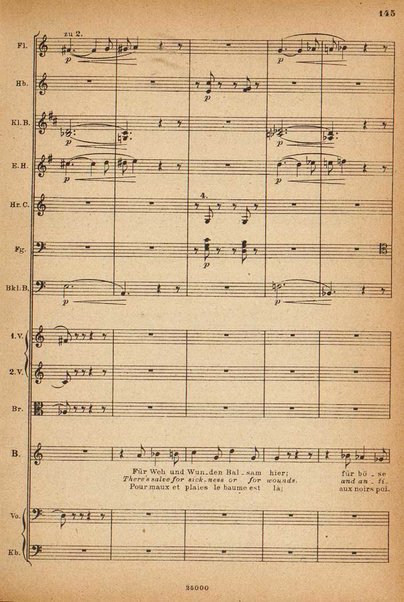 Tristan und Isolde / von Richard Wagner ; english translation by H. and F. Corder ; version française commencée par Alfred Ernst terminée par L. de Fourcaud et P. Brück