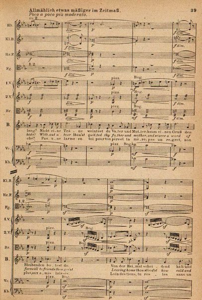 Tristan und Isolde / von Richard Wagner ; english translation by H. and F. Corder ; version française commencée par Alfred Ernst terminée par L. de Fourcaud et P. Brück