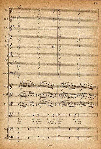 Tristan und Isolde / von Richard Wagner ; english translation by H. and F. Corder ; version française commencée par Alfred Ernst terminée par L. de Fourcaud et P. Brück