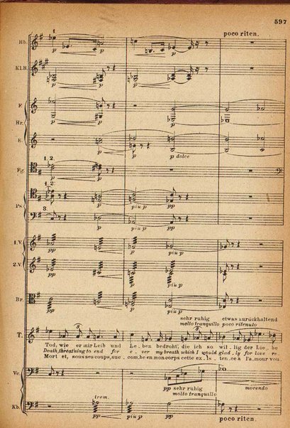 Tristan und Isolde / von Richard Wagner ; english translation by H. and F. Corder ; version française commencée par Alfred Ernst terminée par L. de Fourcaud et P. Brück