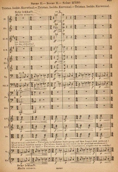 Tristan und Isolde / von Richard Wagner ; english translation by H. and F. Corder ; version française commencée par Alfred Ernst terminée par L. de Fourcaud et P. Brück