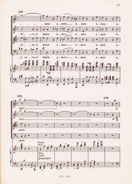 Messa solenne in sol maggiore : per l'incoronazione di Luigi 18. / Luigi Cherubini ; a cura di Giovanni Carli Ballola