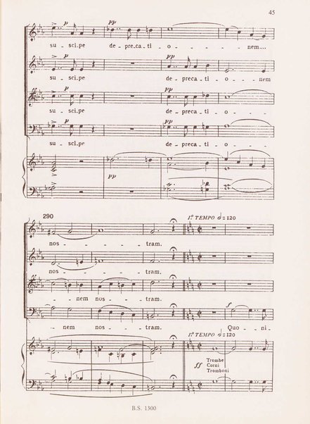 Messa solenne in sol maggiore : per l'incoronazione di Luigi 18. / Luigi Cherubini ; a cura di Giovanni Carli Ballola