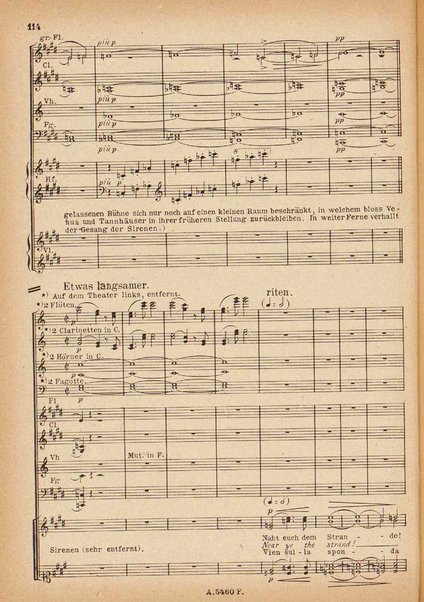 Tannhäuser / Richard Wagner