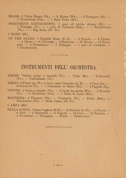 Tannhäuser / Richard Wagner