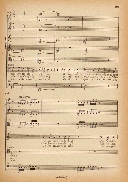 Tannhäuser / Richard Wagner