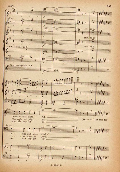 Tannhäuser / Richard Wagner