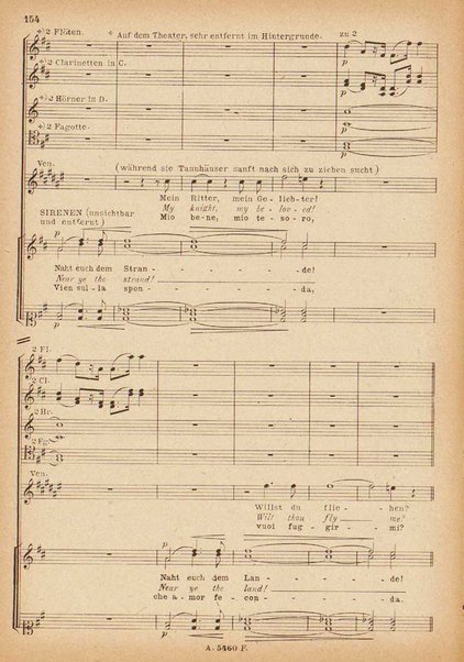 Tannhäuser / Richard Wagner