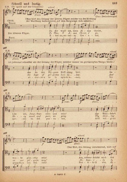 Tannhäuser / Richard Wagner