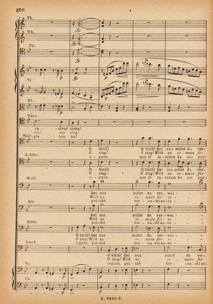 Tannhäuser / Richard Wagner