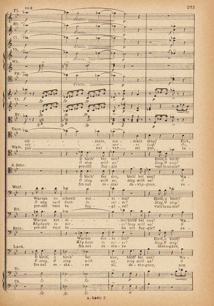 Tannhäuser / Richard Wagner