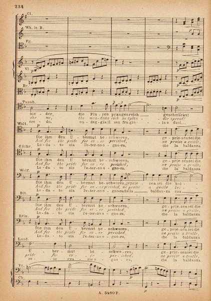 Tannhäuser / Richard Wagner