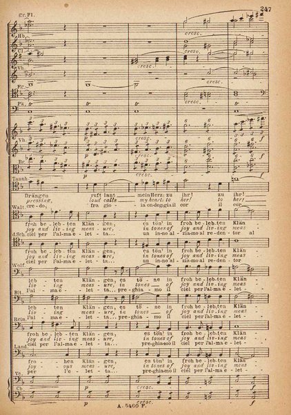 Tannhäuser / Richard Wagner