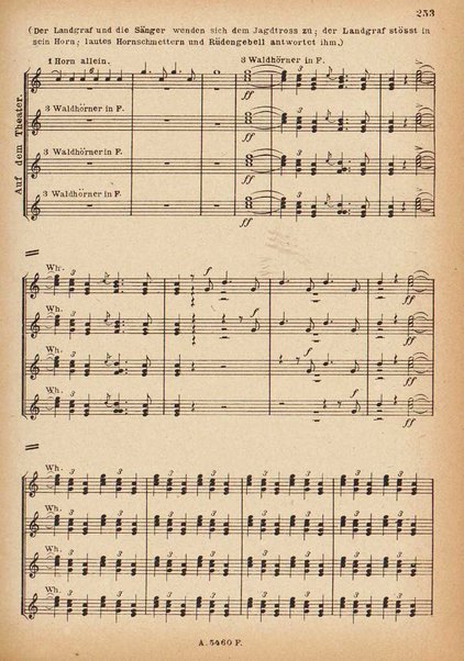 Tannhäuser / Richard Wagner