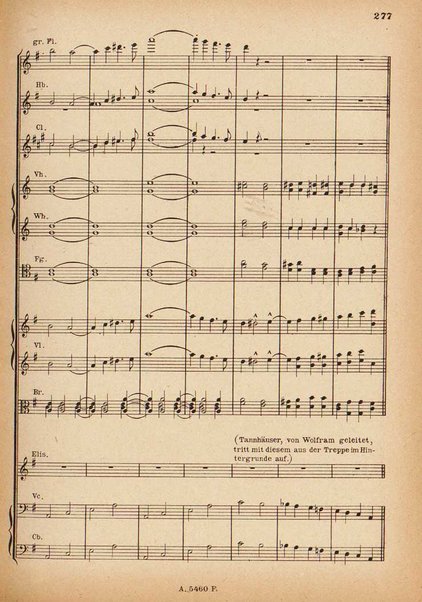 Tannhäuser / Richard Wagner