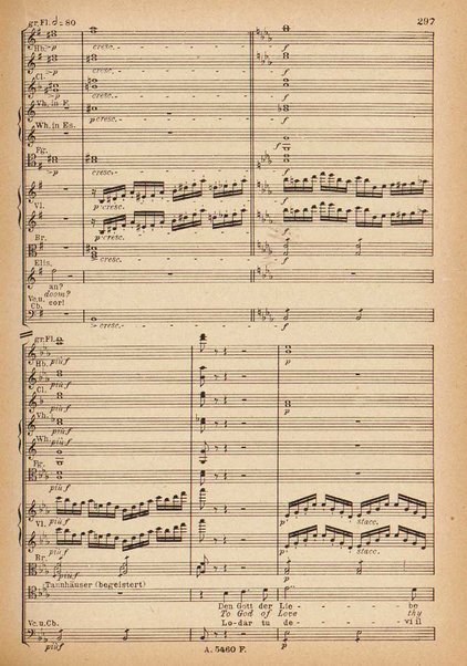 Tannhäuser / Richard Wagner