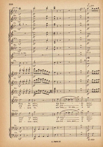 Tannhäuser / Richard Wagner