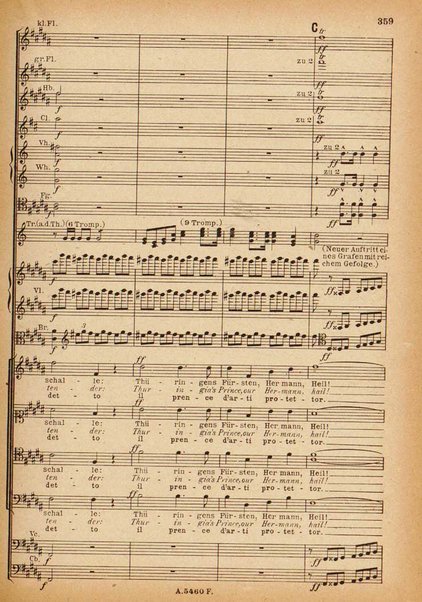 Tannhäuser / Richard Wagner