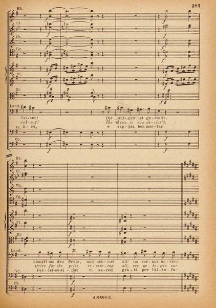 Tannhäuser / Richard Wagner