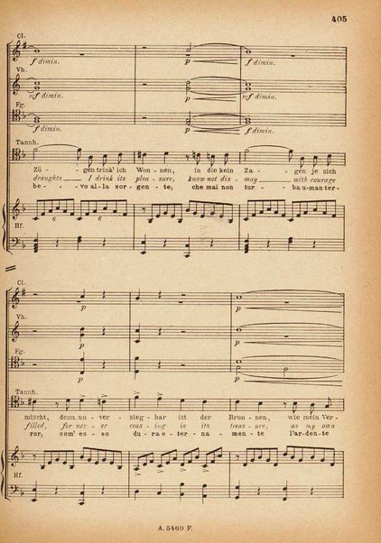 Tannhäuser / Richard Wagner