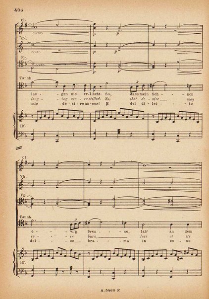 Tannhäuser / Richard Wagner