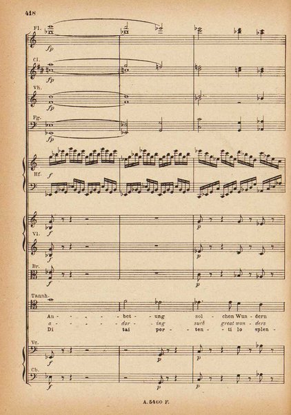 Tannhäuser / Richard Wagner