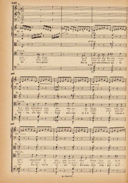 Tannhäuser / Richard Wagner