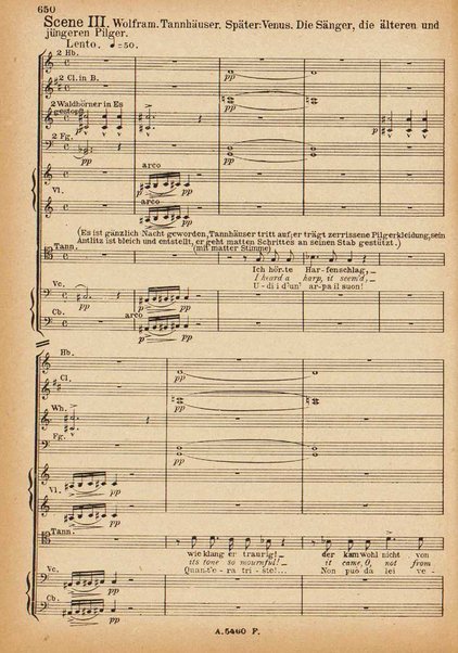 Tannhäuser / Richard Wagner