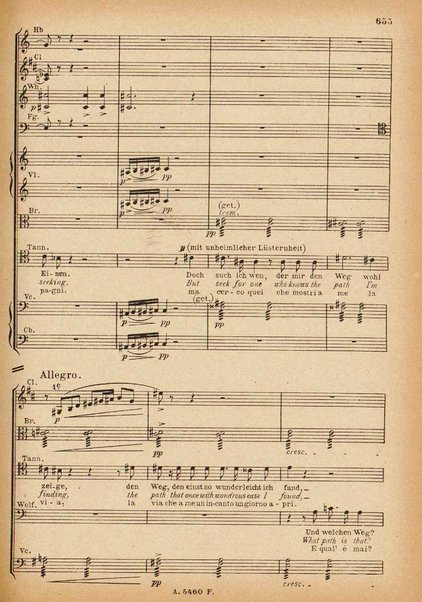 Tannhäuser / Richard Wagner