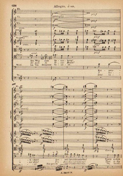 Tannhäuser / Richard Wagner