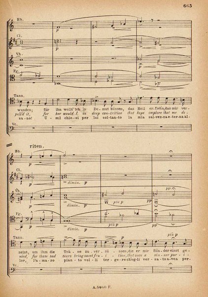 Tannhäuser / Richard Wagner