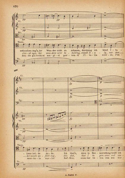 Tannhäuser / Richard Wagner