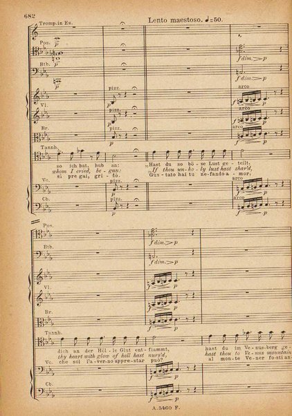 Tannhäuser / Richard Wagner