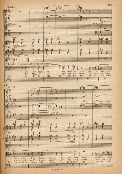 Tannhäuser / Richard Wagner