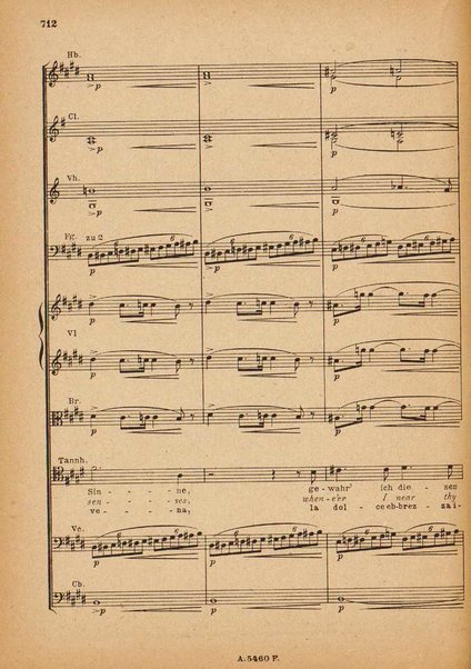 Tannhäuser / Richard Wagner