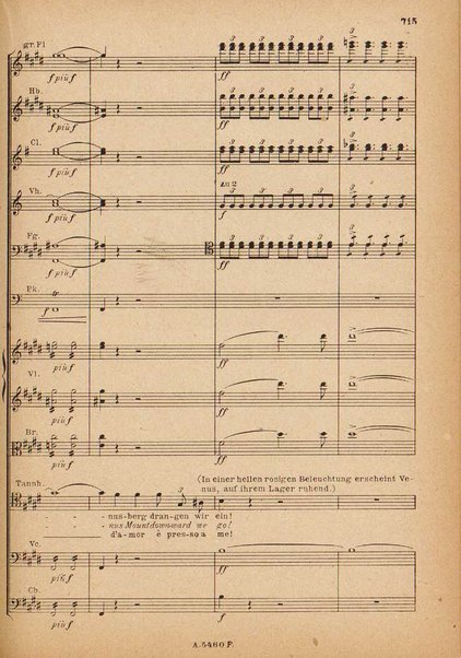 Tannhäuser / Richard Wagner