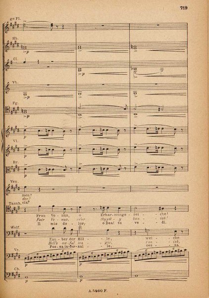 Tannhäuser / Richard Wagner