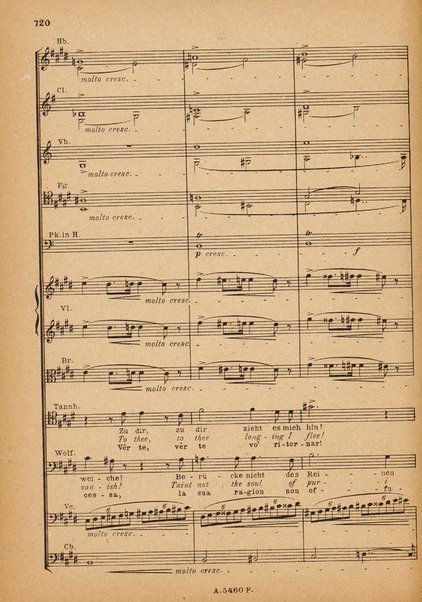 Tannhäuser / Richard Wagner