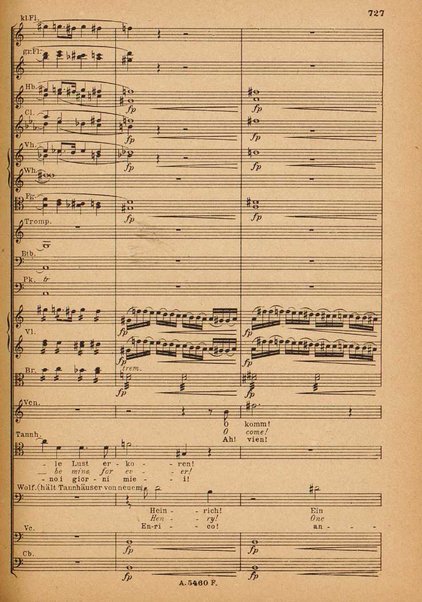 Tannhäuser / Richard Wagner