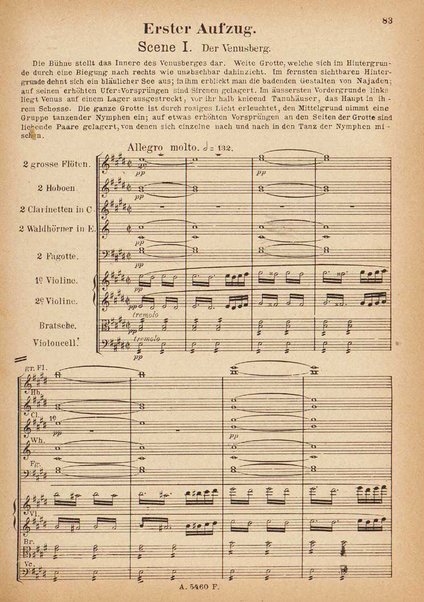 Tannhäuser / Richard Wagner