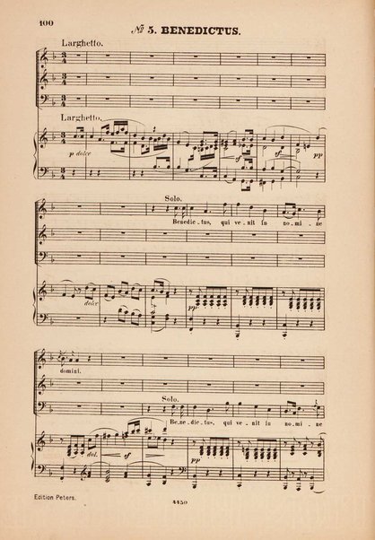 Messe No. 1, F dur. 1