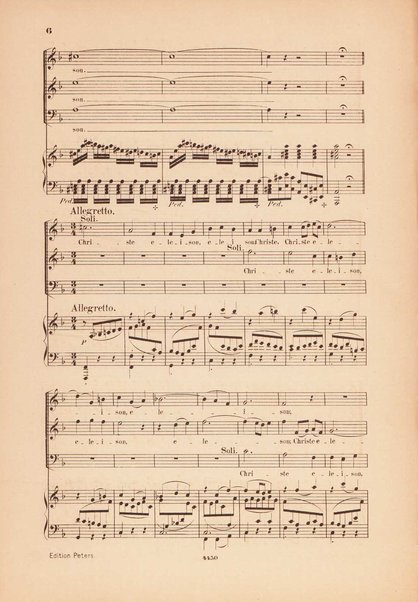 Messe No. 1, F dur. 1