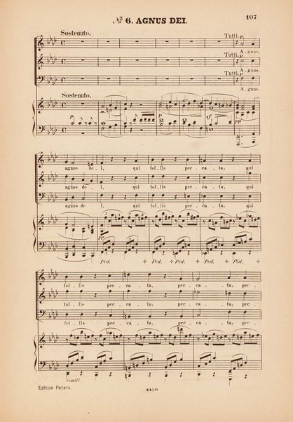 Messe No. 1, F dur. 1