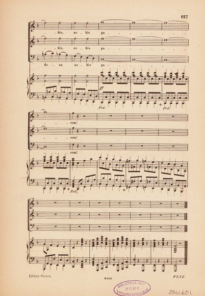 Messe No. 1, F dur. 1