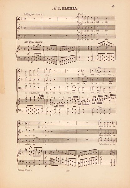 Messe No. 1, F dur. 1