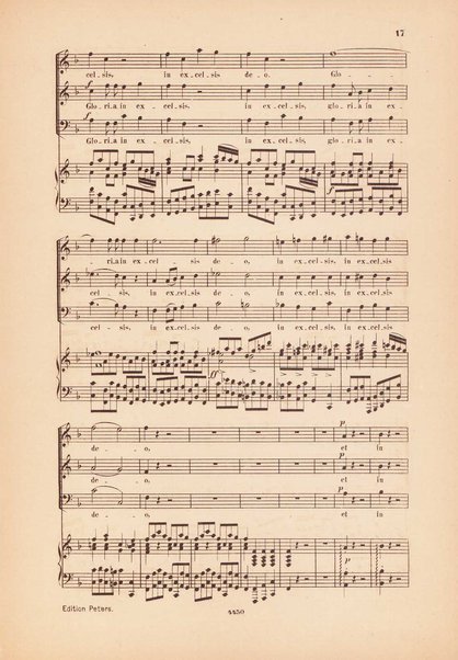 Messe No. 1, F dur. 1